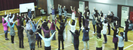 全日本リトミック音楽教育研究会本部主催　本部講習会2010